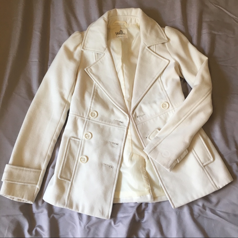 Ivory Pea Coat
